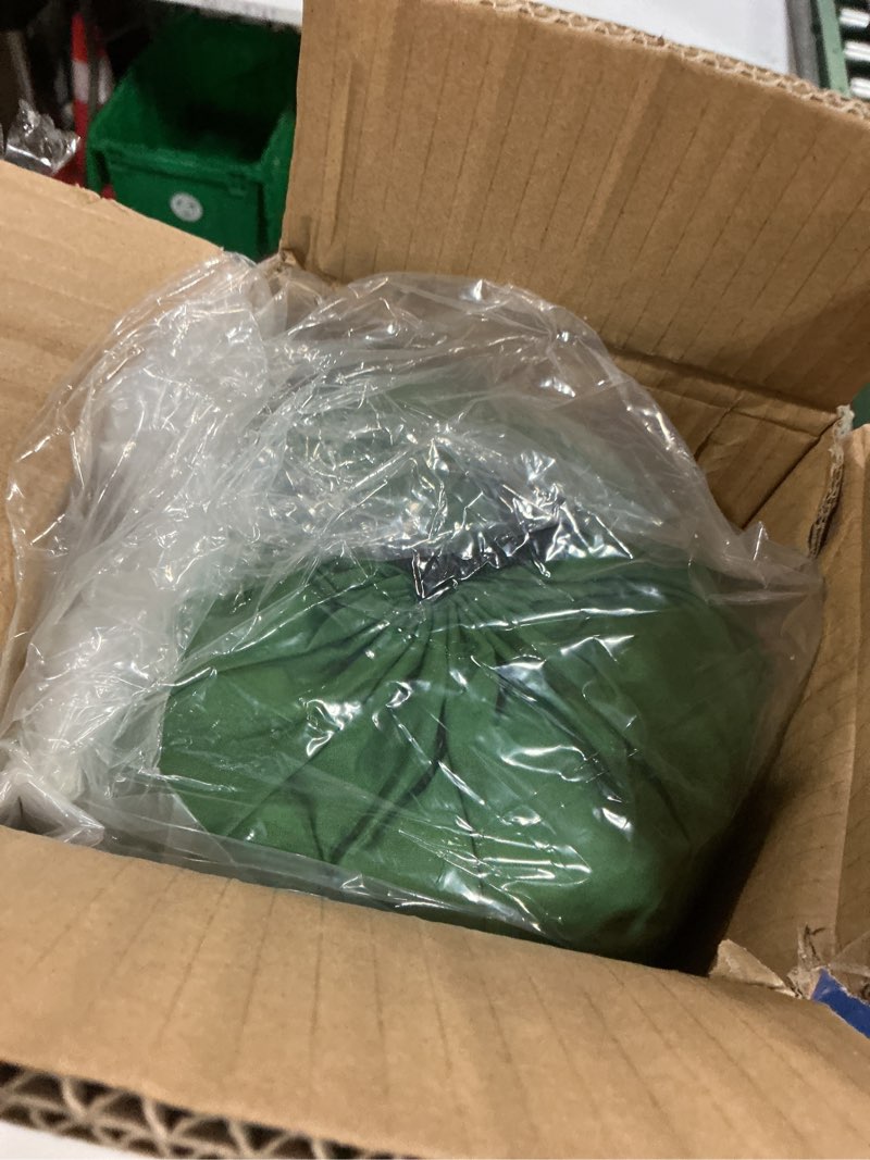 Condition photo showing New/Like New for buheco sleeping pad for camping, self-inflating 9.5 r value 3" ultra-thick memory foam comfort plus camping mats for backpacking travelling & hiking portable air mattress for 4-season green