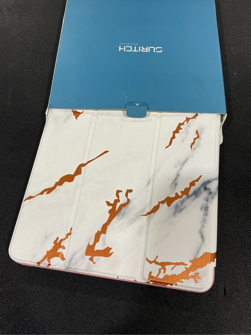 Condition photo showing Good Condition for SURITCH Case for iPad 10.2 2021/2020/2019 (9th/8th/7th Generation), Shockproof Protective Smart Cover Case with Stand and Auto Sleep/Wake for iPad 10.2 Inch (Marble)