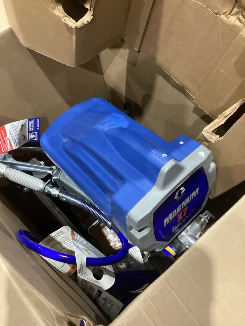 Condition photo showing Good Condition for graco magnum x7 electric stationary airless paint sprayer