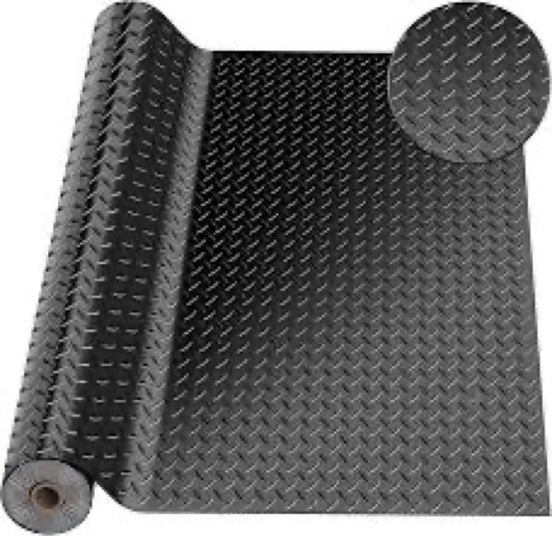 4 x 6 ft garage floor mat, diamond plate rubber flooring roll, pvc garage flooring rolls for under c