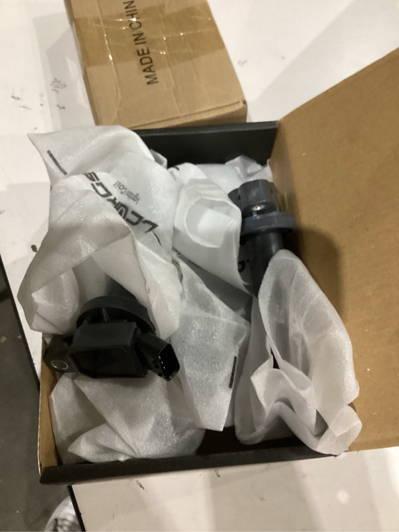 Condition photo showing As Is for 4PCS Ignition Coils for 2002 2003 2004 2005 2006 2007 2008 2009 2.4L Toyota Camry Matrix RAV4 Solara Highlander Scion TC xB Lexus HS250h 2.4 Coil Packs OE# UF333 C1330 90919-02244