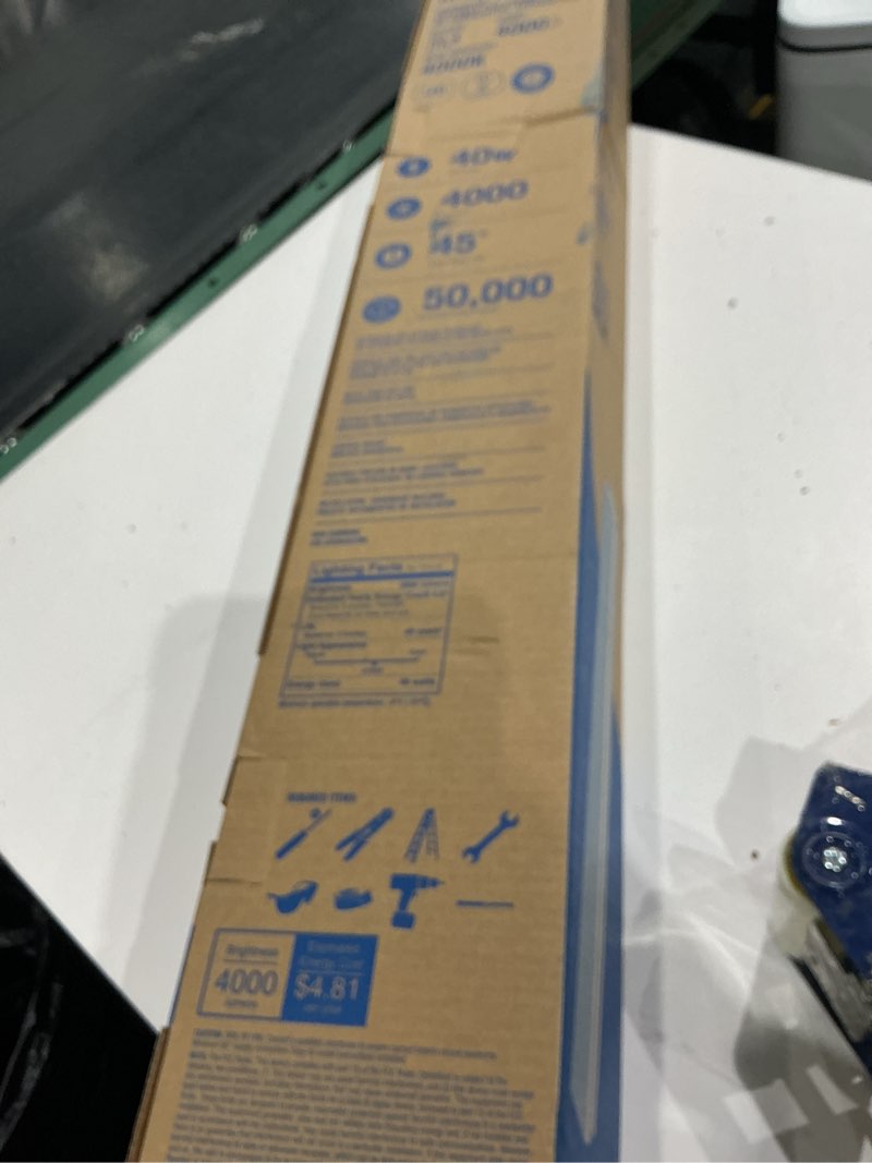 Condition photo showing As Is for utilitech 4000-lumen led wraparound light