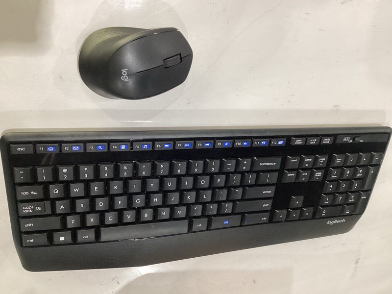Logitech keyboard & mouse K345
