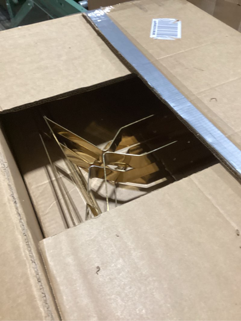 Condition photo showing New/Like New for 9Qt 4 Pack [Multiple Food Pans Combo] Chafing Dishes for Buffet | High Grade [Durable and Hard] Chafing Dish for Parties, Events & Weddings, Indoors & Outdoors, Gold