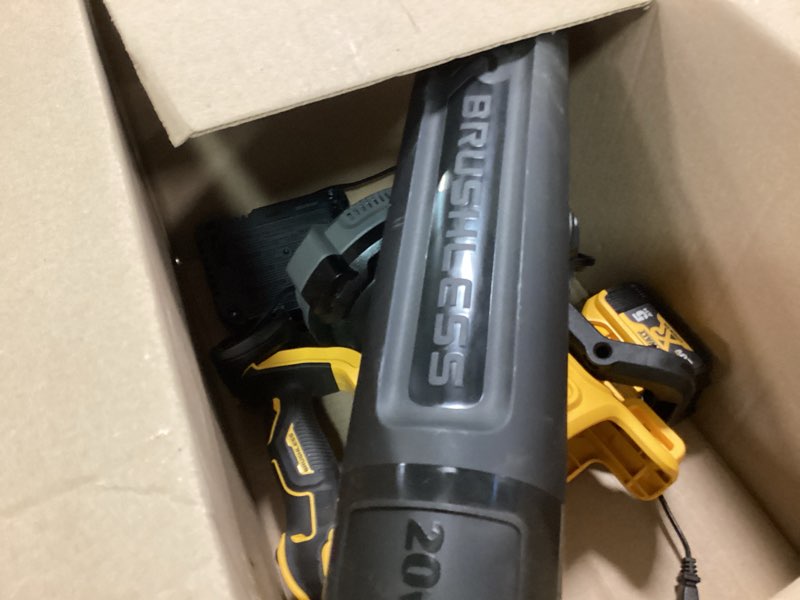 Condition photo showing As Is for DEWALT 20V MAX* XR Leaf Blower, 125-MPH, 450-CFM (DCBL722P1) Gen 2