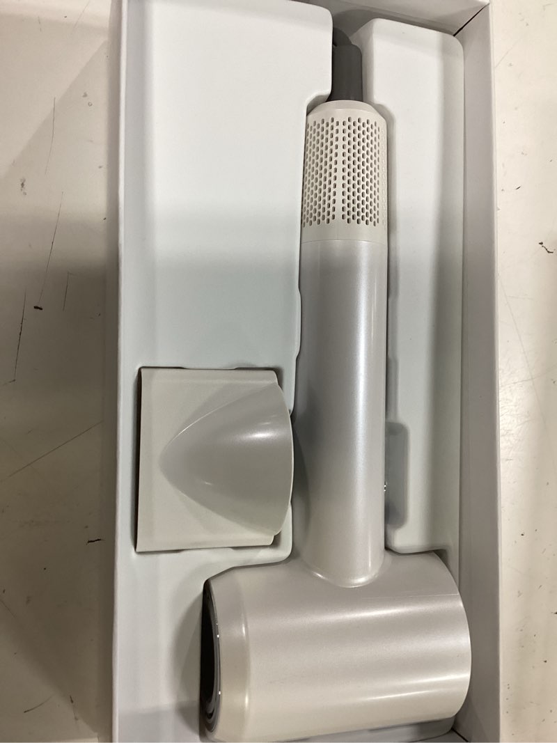 Condition photo showing Good Condition for hair dryer, high-speed ionic blow dryer, 110,000 rpm low noise thermo-control hairdryer, for curly hair for home travel salon, no heat damage care (white)