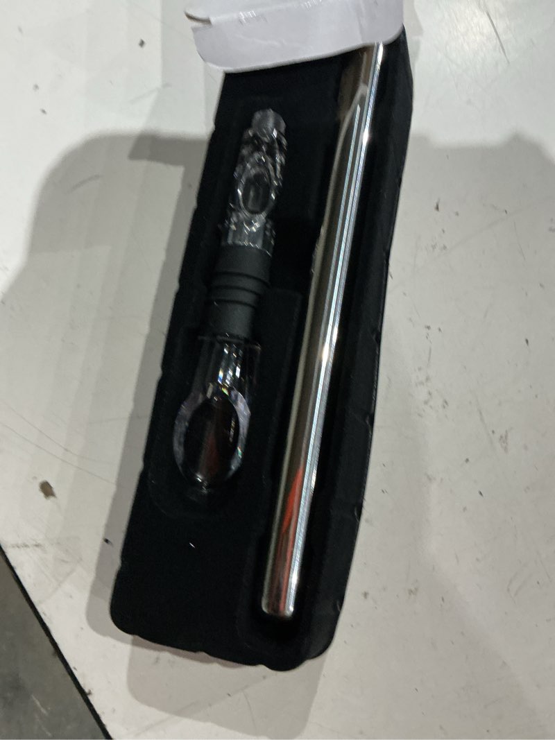 Condition photo showing Good Condition for wine chiller - wine cooler stick, 3 in 1 stainless steel wine bottle chiller with aerator and pourer, the best holiday gifts.
