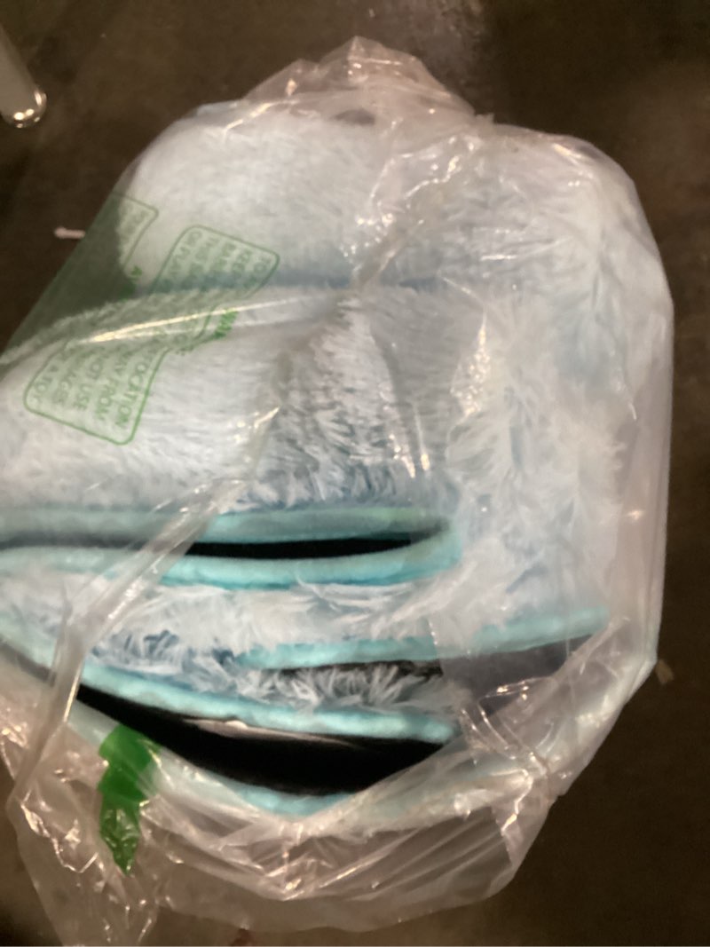Condition photo showing Good Condition for (similar)ophanie light blue rug, boys 4x6 rugs for bedroom carpet nursery aesthetic, kids playroom area rugs for girls teen home decor, fluffy shag bedside floor living room carpet light blue rectangular 4' x 6' (rectangular)