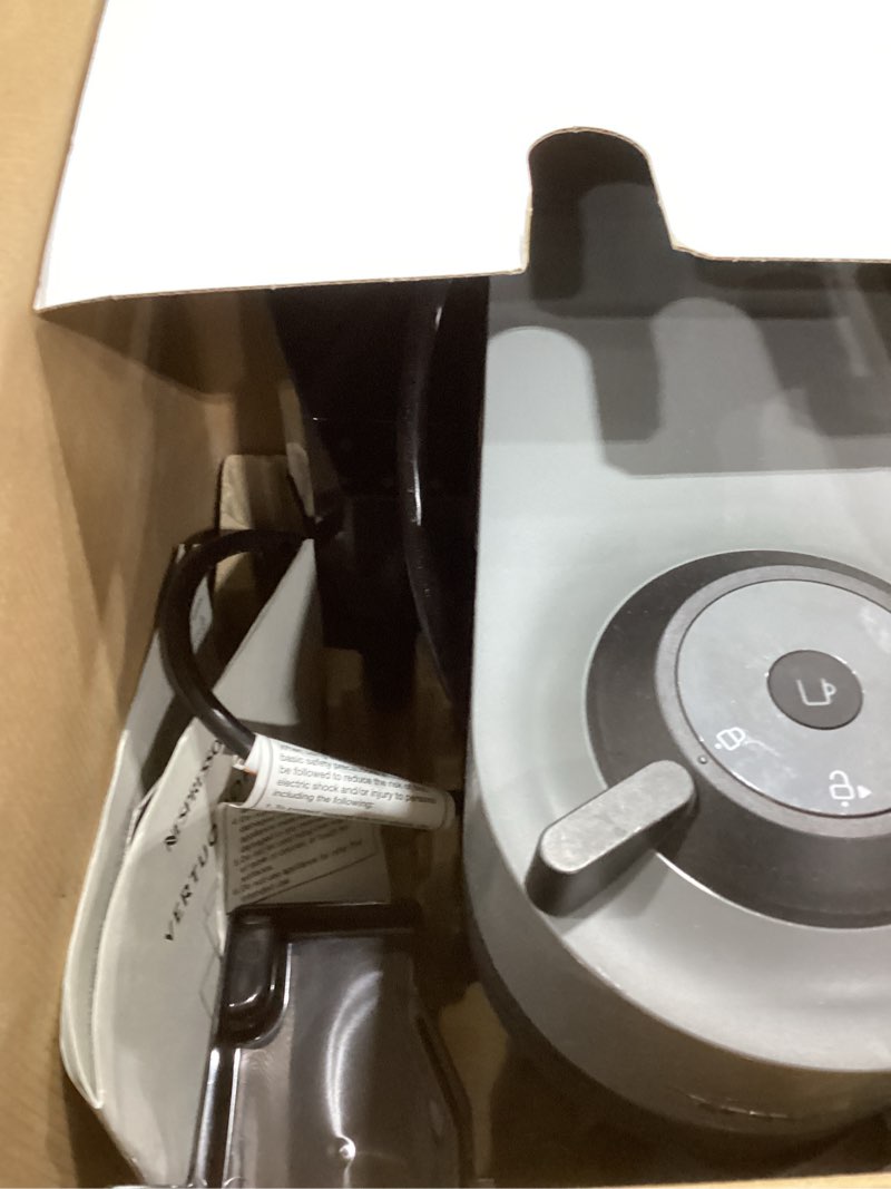 Condition photo showing As Is for Nespresso Vertuo POP+ by Breville, Dark Grey