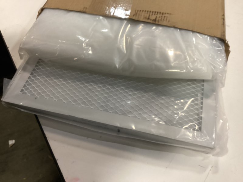 Condition photo showing Good Condition for 12x24x1 Reusable Air Filter MERV 8 Washable Furnace & AC Filter with 2 Extra Media Pads, Aluminum Electrostatic Air Filters for Home, Fits HVAC System, Air Conditioner, Air Handler 24" x 12" x 1"