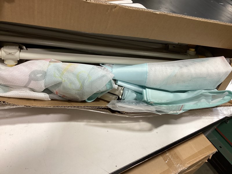 Condition photo showing Good Condition for bed rail for toddlers twin, full, queen, king & cal kingmattress size | swing down rail guard | mattress side rail for kids (blue dinosaur, (3 sides for queen size) 79.9x79.9x59.8 inch) blue dinosaur (3 sides for queen size) 79.9x79.9x59.8 inch