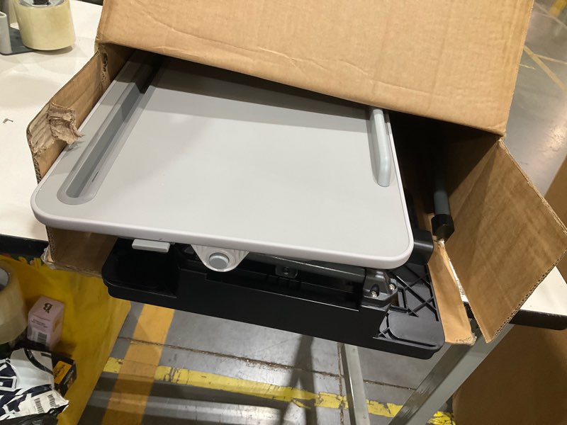 Condition photo showing Good Condition for goshark lite 2-in-1 laptop bed desk & tv tray table for couch - portable foldable stand with adjustable height & angle for work, dining, study - detachable with secondary surface & device slots