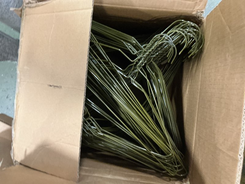 Condition photo showing Good Condition for SPECILITE Wire Metal Clothes Hangers Bulk 300 Pack for Standard Size Suits, Coats, Shirts, Pants, Sk