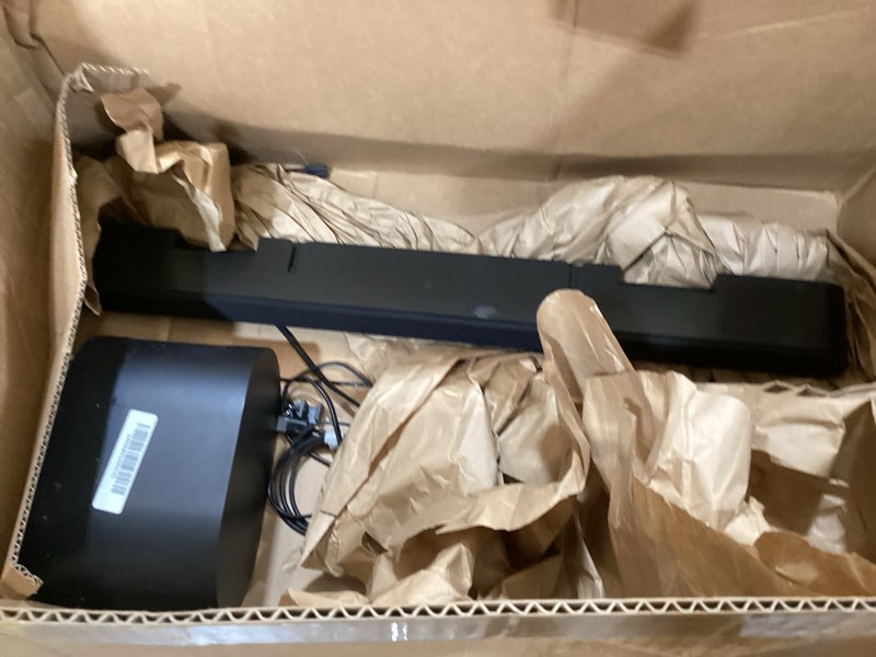 Condition photo showing As Is for vizio 5.1 soundbar se, wireless subwoofer, surround sound w/dolby atmos & dts:x, bluetooth speaker, quickfit™ compatible – sv510x-08 (new, 2024 model)