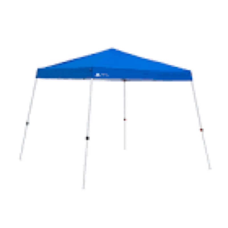 ozark trail 10' x 10' instant slant leg pop-up canopy tent, blue