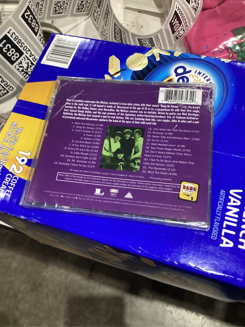 Condition photo showing As Is for Hang On Sloopy: The Best of The McCoys