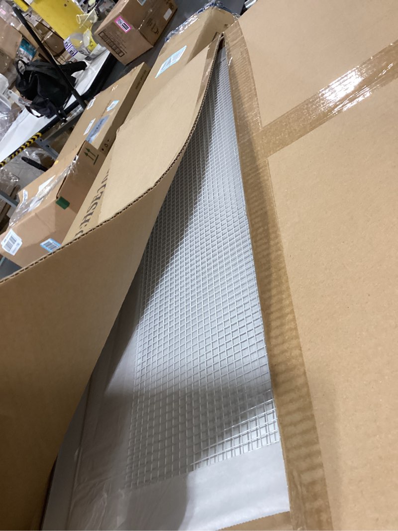 Condition photo showing Good Condition for flamorrow through the wall air conditioner sleeve, 26 inch wall ac sleeve cover with ventilation grille & pre-drilled mounting holes, universal thickened ac wall sleeve for ttw air conditioner units