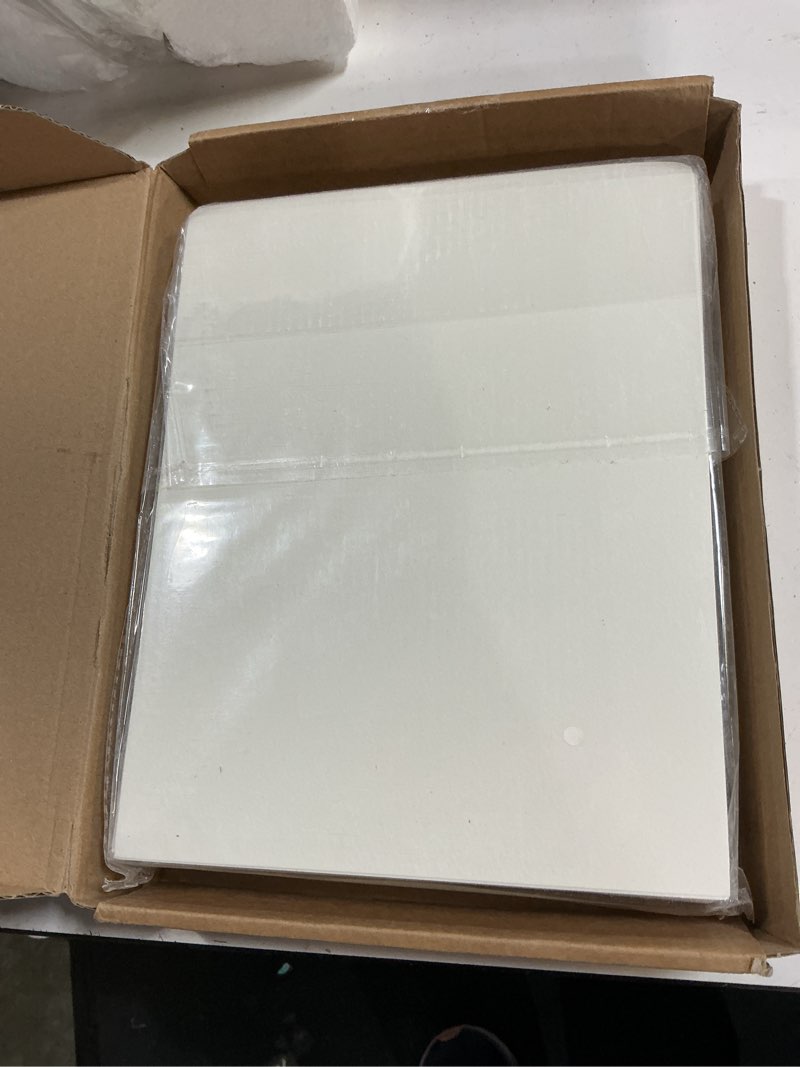 Condition photo showing Good Condition for marspark 150 pcs printmaking paper, printmaking supplies, artist paper for adults and students block printing, screen gel printing, white (8"x10") 150 8"x10"