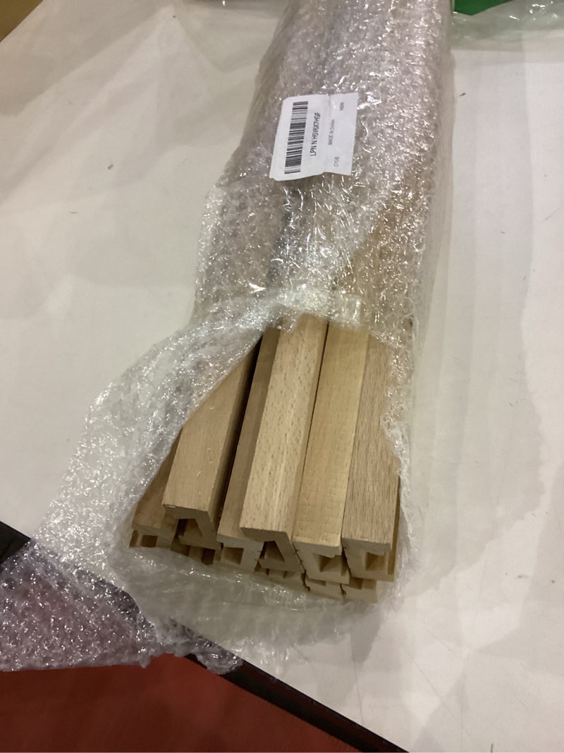 Condition photo showing Good Condition for CYEAH 6 Pcs Wood Drawer Slides, 17 inch Wooden Drawer Slides, Wooden Undermount Drawer Slide Classic Guide Center Mount Track, Drawer Glide Rails Replacement Part