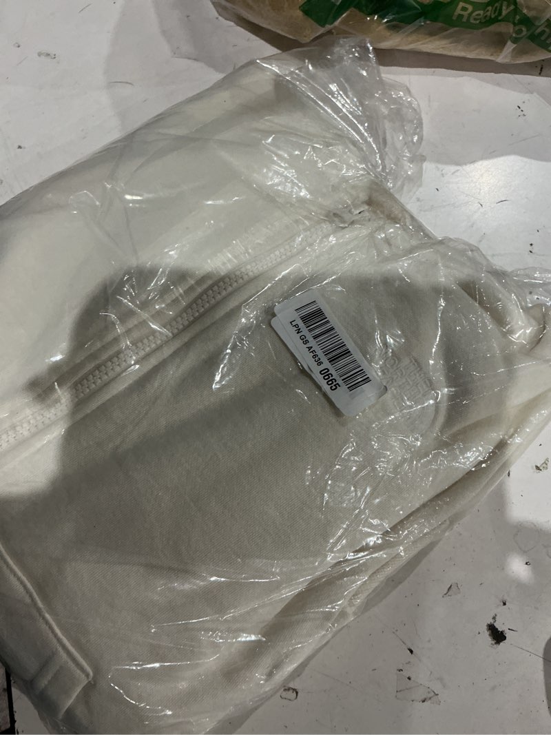 Condition photo showing Good Condition for the north face evolution simple dome regular full zip hoodie  white dune xsmall 