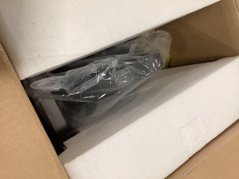 Condition photo showing New/Like New for FEMILA Outdoor Wall Light Fixture,1-Light Exterior Waterproof Wall Sconce,E26 Socket Front Porch Lights,Anti-Rust Matte Black Finish with Seeded Glass Lampshade,4FD54B-BK Matte Black, Seeded Glass 15"