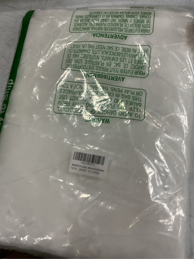 Condition photo showing Good Condition for wubodti white sheer curtains 63 inch length 2 panels set for bedroom kids room, rod pocket embroidered semi sheer curtain faux linen leaf patterned light filtering drapes for kitchen small window white 52"w x 63"l (pack of 2)