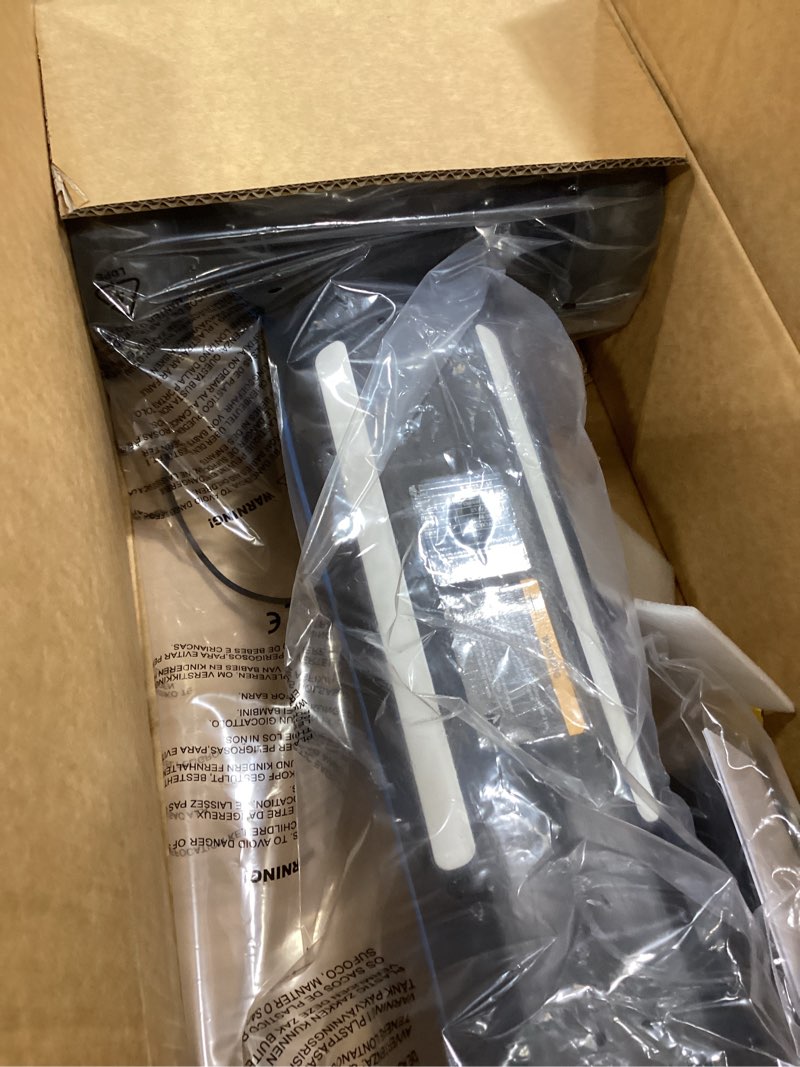 Condition photo showing As Is for elecorange t200/t500 balance electric scooter for kids age 4-9, 2 types front wheels, electric horn, full body lights up, wide deck, 5mph safe speed, 70min riding, foldable kick scooter boys & girl sky blue t500-for players