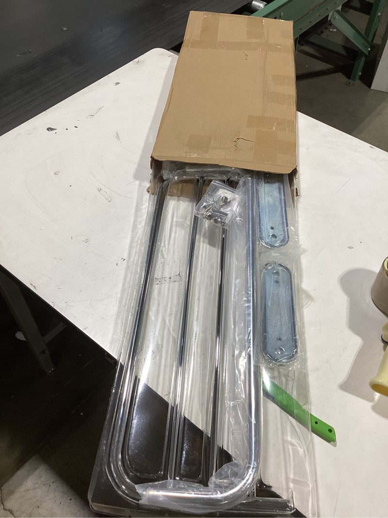 Condition photo showing Good Condition for Fixsen 24 Inch Bathroom Towel Rack Towel Bar Towel Shelf Chrome Stainless Steel and Zinc Alloy Wall Mount 1pc for House Lavatory and Hotel Chrome 24 Inch