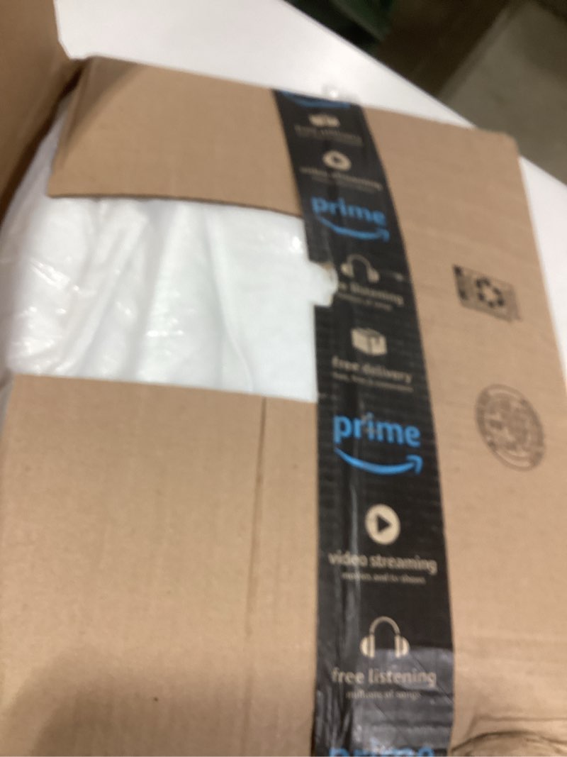Condition photo showing Good Condition for Organic Feathers Down Comforter Full Size, All Season Duvet Insert with 100% Organic Cotton Cover, Medium Warm Bed Comforter with Corner Tabs(82x86, White) Full White/All-season