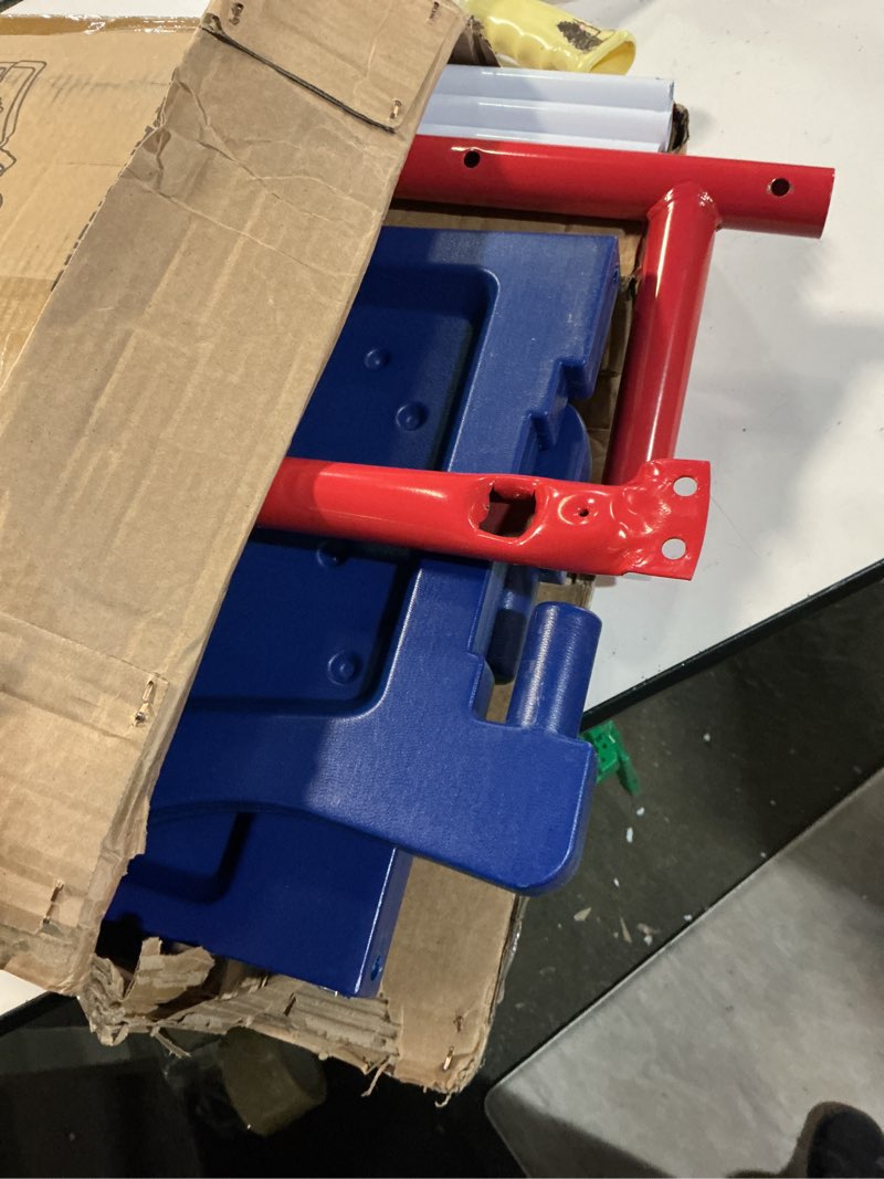 Condition photo showing As Is for Delta Children PAW Patrol 3D Toddler Bed, Blue Paw Patrol Bed