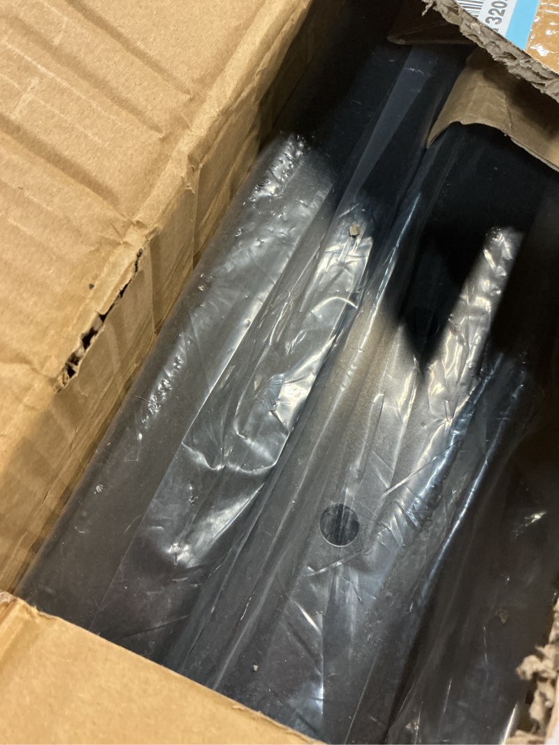 Condition photo showing Good Condition for muzata 5-10ft modular black side mount cable railing kit 36 inch 2 stair post kit complete set cable railing system for stairs length adjustable with paper user guide (no handrail) rwf1 ba4s 36" 5-10ft stair post kit