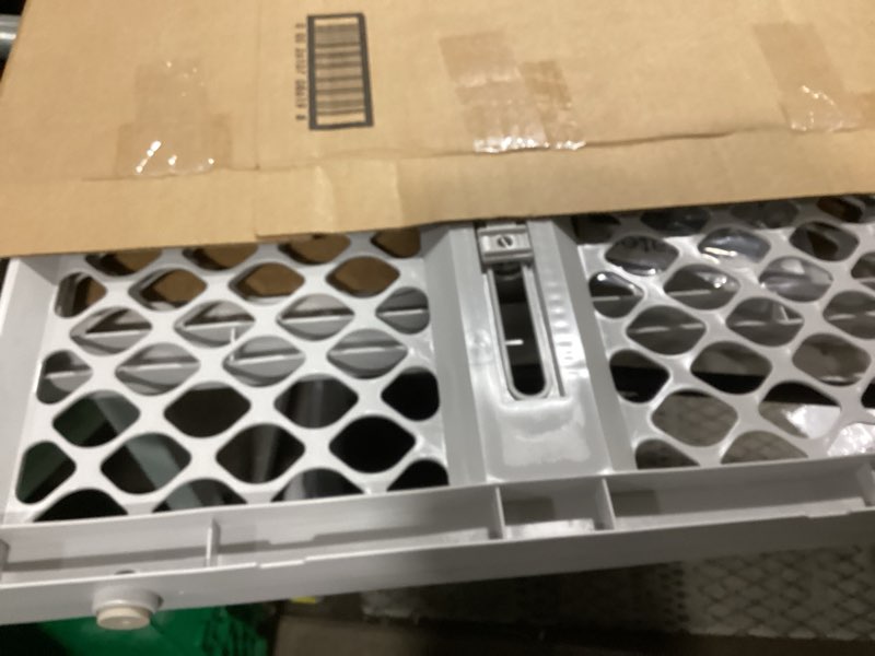 Condition photo showing Good Condition for Toddleroo by North States Supergate Classic Gray Easy Use Baby Gate  26  - 42