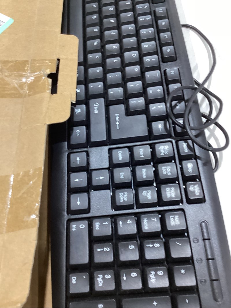 Condition photo showing As Is for Dell 1293 Wired Keyboard - KB216p