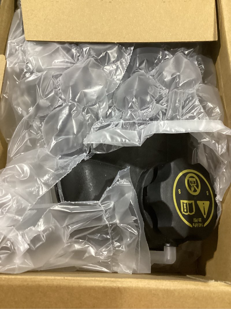 Condition photo showing Good Condition for 603-955 engine coolant reservoir tank with cap for chevrolet trax buick encore 2013-2021, coolant overflow reservoir replacement 95269001 42652043
