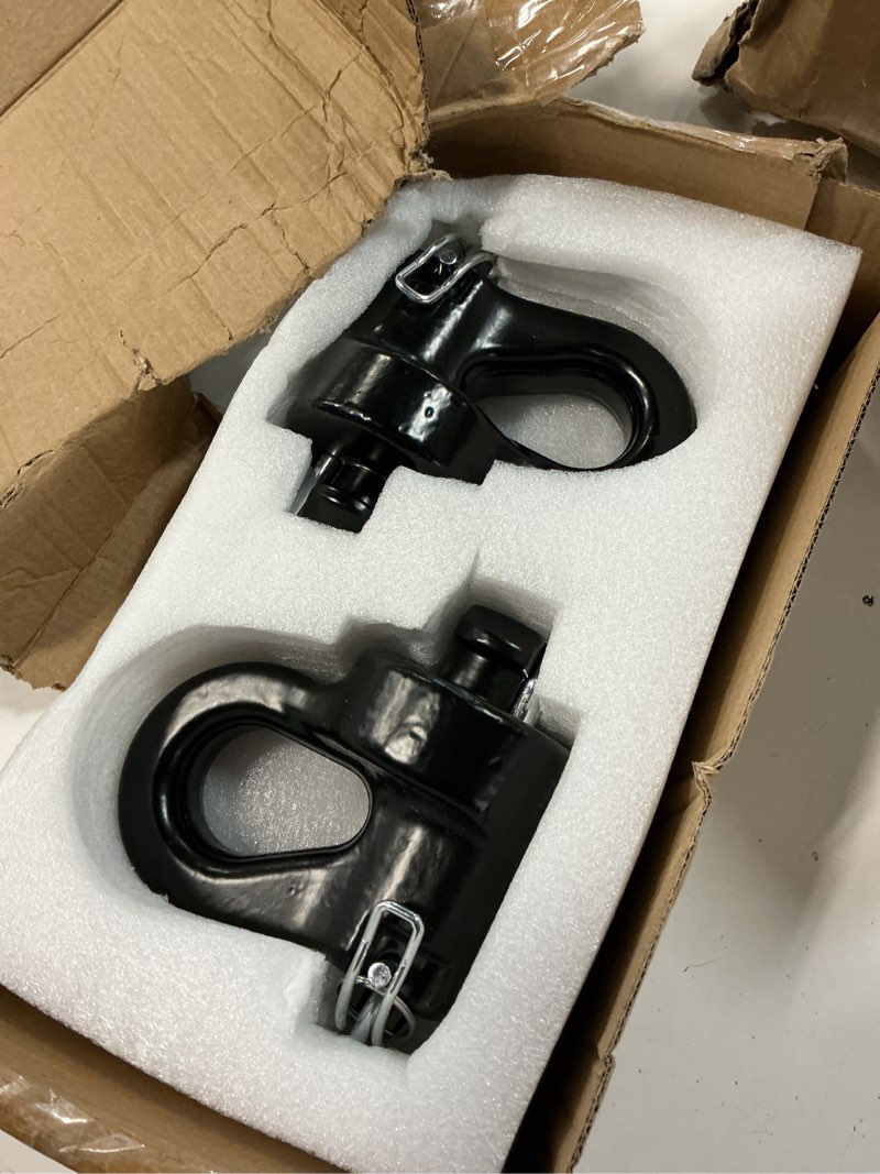 Condition photo showing Good Condition for 60691 puck system gooseneck hitch safety chain anchors, for 2013-2026 ford f250 f350 f450, 2016-2026 chevrolet silverado, gmc sierra & 2016-2024 nissan titan xd, 38000 lbs gtw, 2 pcs