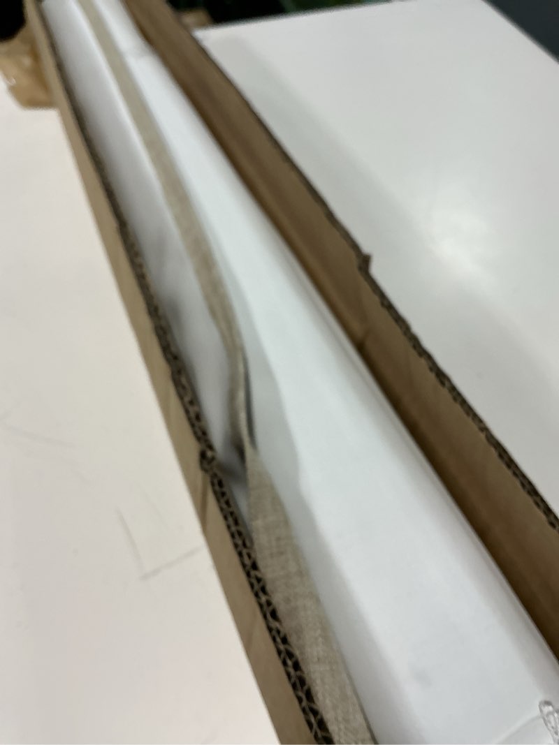 Condition photo showing Good Condition for lazblinds no tools no drill cordless roman shades for windows, blackout thermal insulated uv blocking window blinds, lightweight fabric blinds for indoor windows, 20" w x 60" h, blackout - beige beige 20" w × 60" h