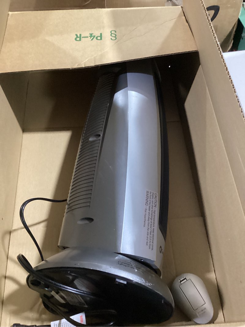 Condition photo showing Good Condition for comfort zone portable 1500w ceramic oscillating digital tower space heater