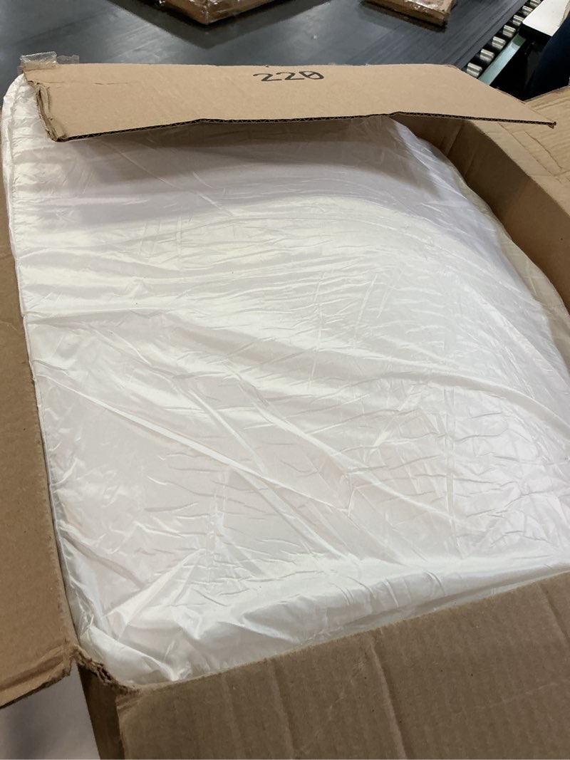 Condition photo showing As Is for favoyard deep seat patio cushion set 19 x 19 inch waterproof outdoor chair cushions for patio furniture with fade resistant and removable cover with handle & adjustable straps for patio, yard, garden beige seat 19x19 in + back 19x16 in