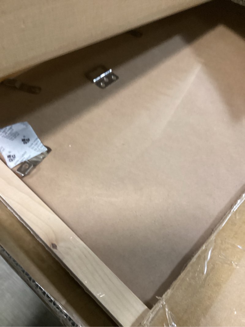 Condition photo showing Good Condition for wood 24x36 poster frame gold, ornate natural 36x24in picture photo frame, modern golden 24 x 36inch gallery wall frame with hd plexiglass, horizontal vertical wall mounting display 1pcs gold 24x36