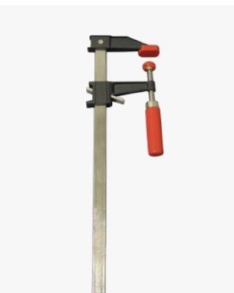 Bessey Clutch Style Bar Clamps - 30 In 600 lb - GSCC2.530 - Woodworking Clamps with Ergonomic Handle, Non-Marring Pads, Durable Cast-Iron Jaws & Serrated Rail for Carpentry & Cabinetry 30 in. (600 lb) Modern