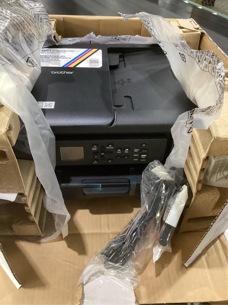 Condition photo showing As Is for brother work smart 1360 wireless color inkjet all-in-one printer with automatic duplex printing and 1.8” color display | includes refresh subscription trial(1) (mfc-j1360dw) (uses lc501 series inks) current model: mfcj1360dw new, not tested