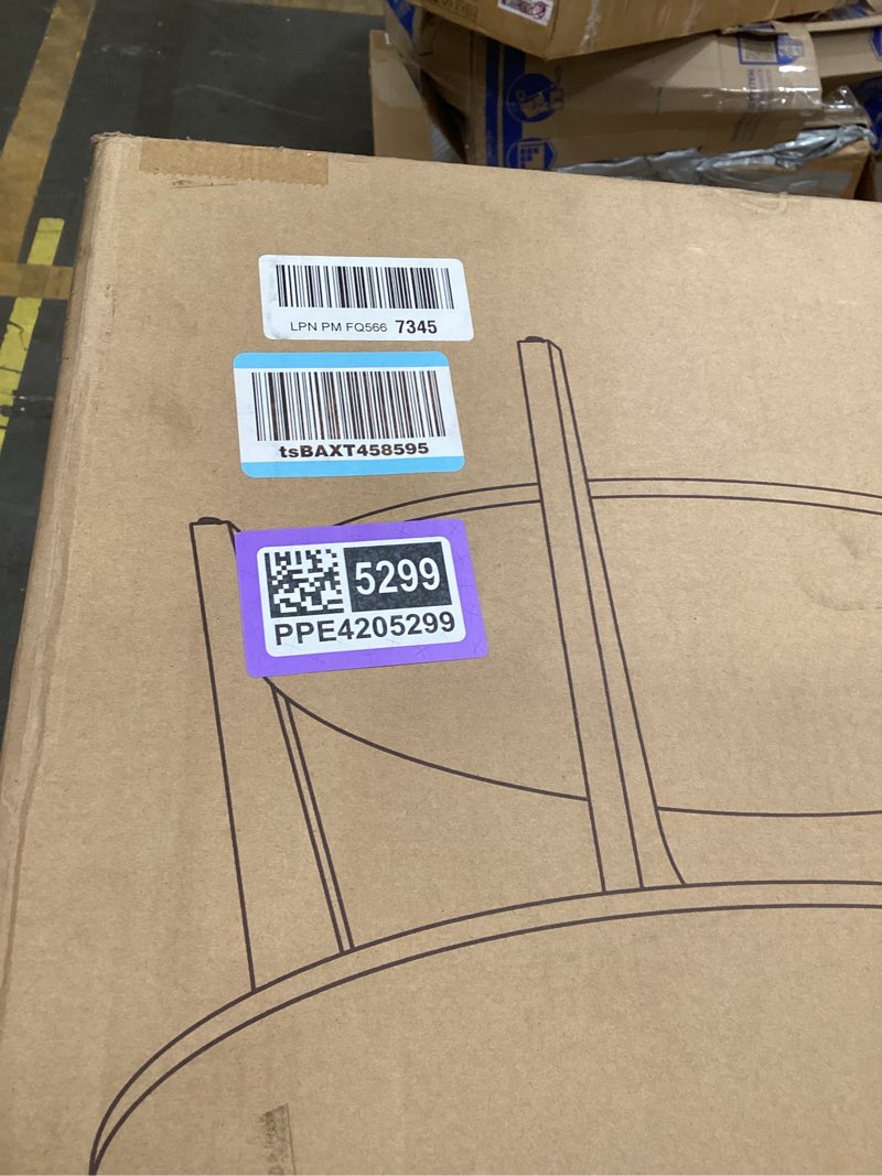 Condition photo showing Good Condition for vasagle round coffee table, 2 tier coffee table with storage, for living room, 31.5 x 17.7 inches, easy to assemble, snow white ulct243w14