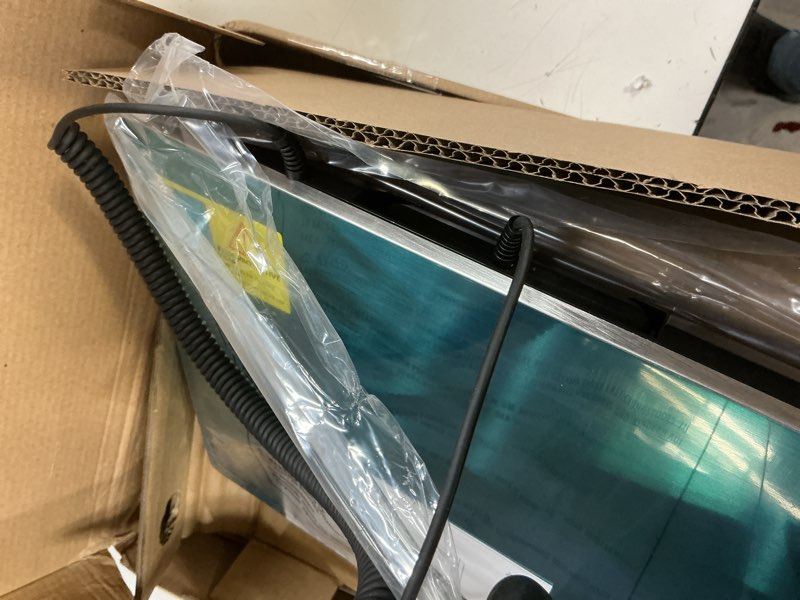 Condition photo showing Good Condition for digital shipping postal scale 0.5 oz high accuracy! 440lb commercial weight scale for package, small business, mail, warehouse, home, dual powering source & cable provided