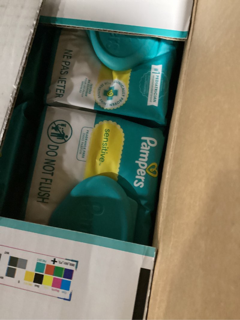 Condition photo showing New/Like New for pampers baby wipes - sens - 1344ct
