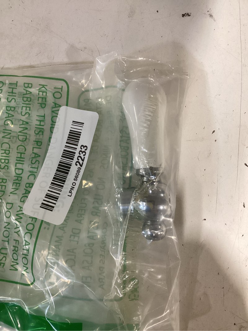 Condition photo showing Good Condition for kingston brass kbh1601pl porcelain lever handle, polished chrome