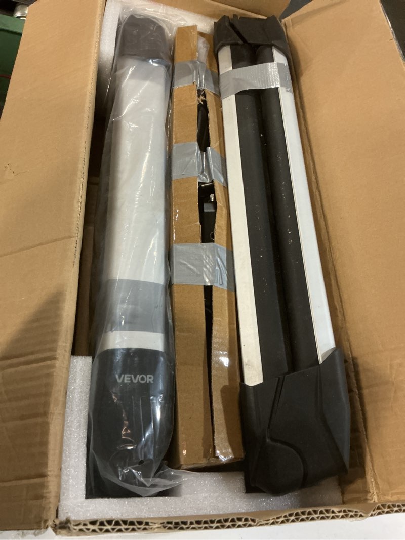 Condition photo showing Good Condition for VEVOR Ski & Snowboard Roof Rack, Carry up to 4 Pairs of Skis or 2 Snowboards, 2 PCS Aluminum Universal Car Roof Rack Top Holder with Lock & Rubber Padding, Carrier for Fishing Rod, Fit Most Crossbars 4pr/2 Boards Roof Rack (Full)