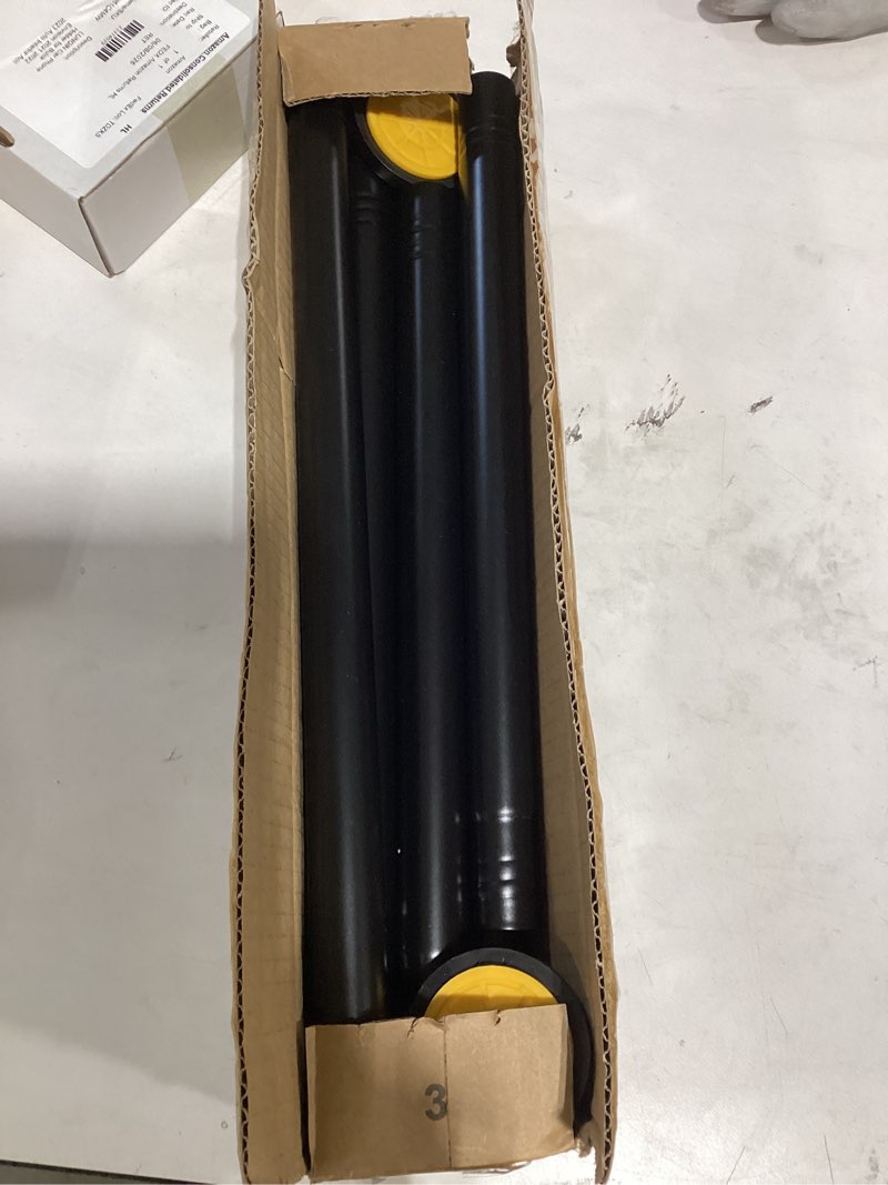 Condition photo showing As Is for corklatta black shower curtain rod 31 to 104 inch,1 inch diameter adjustable spring tension curtain rod no drilling stainless steel telescoping rod,no rust 31-104 black