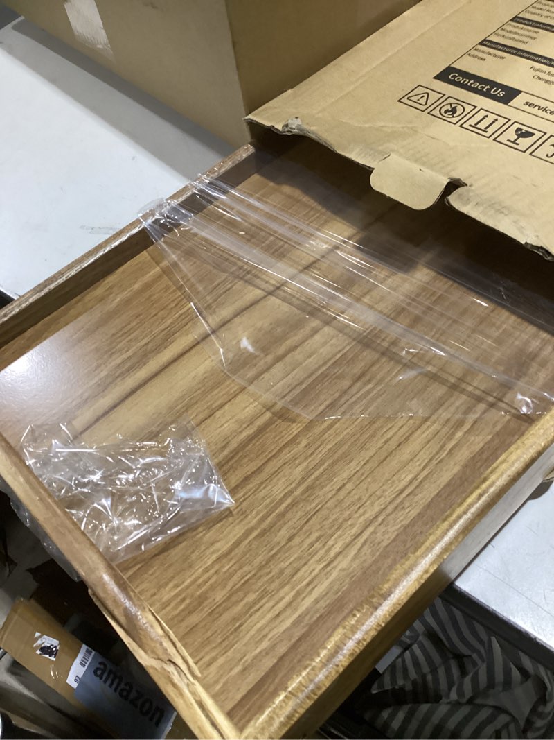Condition photo showing Good Condition for utoplike acacia bed tray for eating, breakfast trays with foldable legs for bed, wood folding serving table for sofa medium