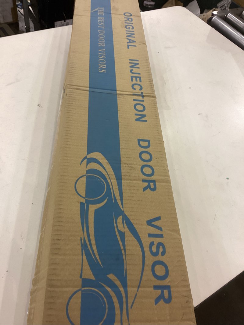 Auto door visor