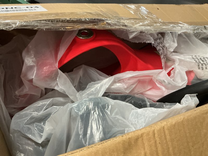Condition photo showing Good Condition for wiggle car - ride on toy for ages 3 and up - toddler ride on toys with no batteries, gears, or pedals just twist, wiggle, and go by lil’ rider (red) red and black